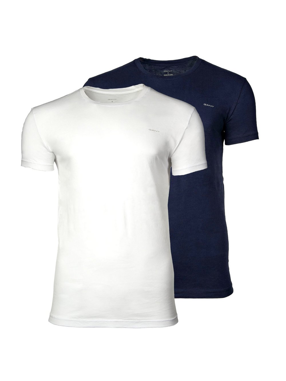 Gant T-Shirt 2er Pack Herren Baumwolle blau, XXL