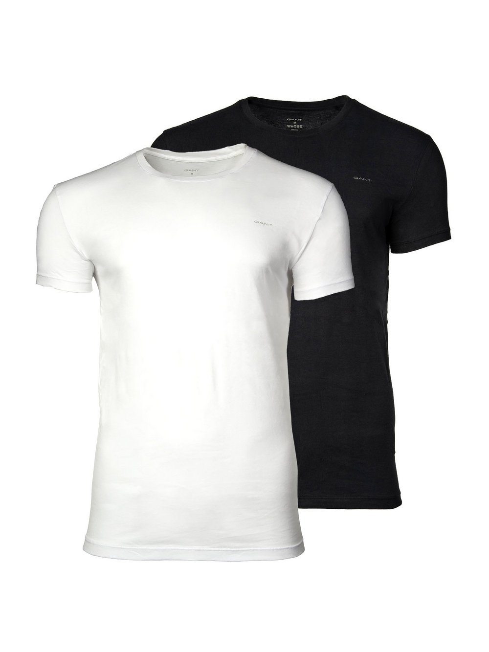 Gant T-Shirt 2er Pack Herren Baumwolle weiß, XXXL