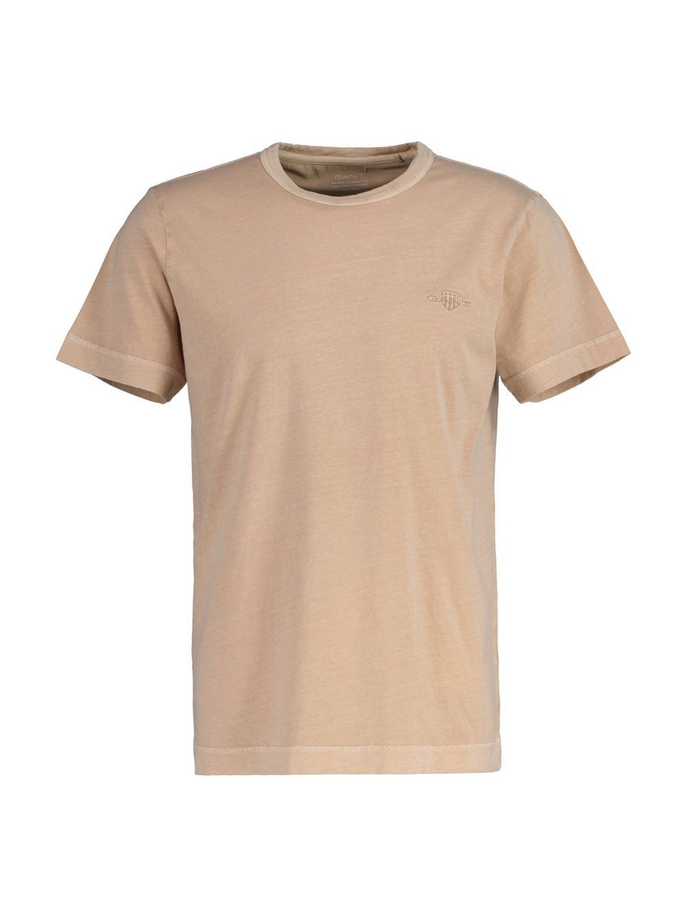 Gant T-Shirt Herren Baumwolle beige, 4XL