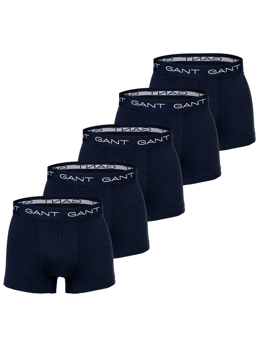 Thumbnail - Gant Boxershort 5er Pack Herren Baumwolle blau, XL