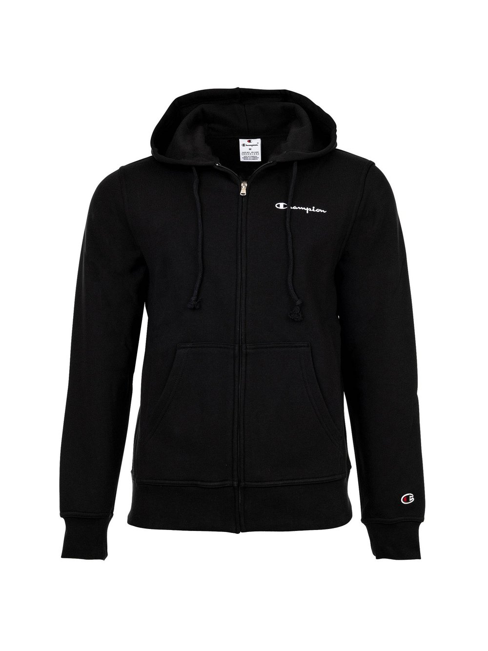 Thumbnail - Champion Sweatjacke Herren Baumwolle schwarz, M