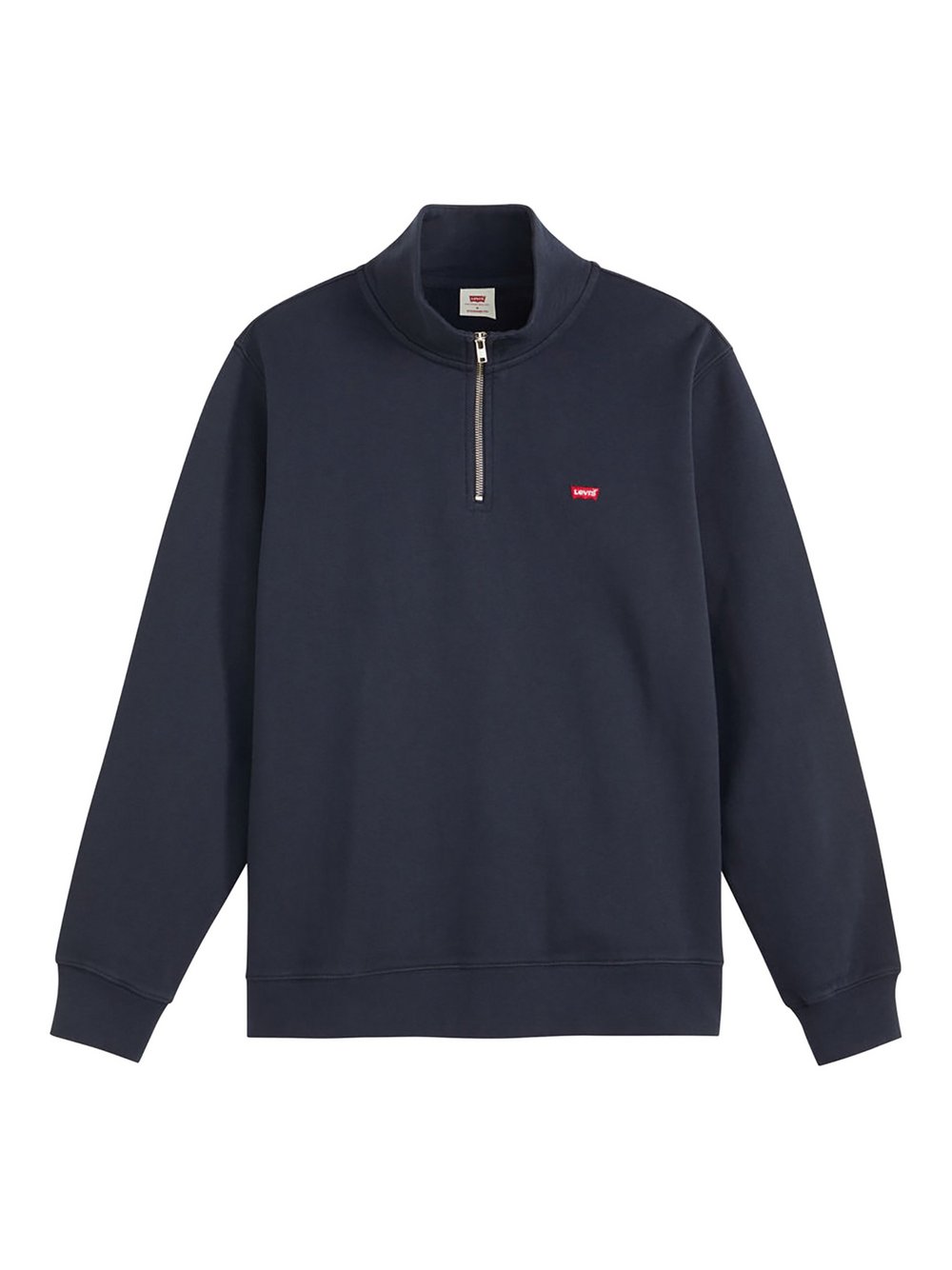 Levis, Herren, Pullover, Sweatshirt Casual Bequem sitzend ORIGINAL HM 1/4 ZIP, Blau, (XL) - Bild 4