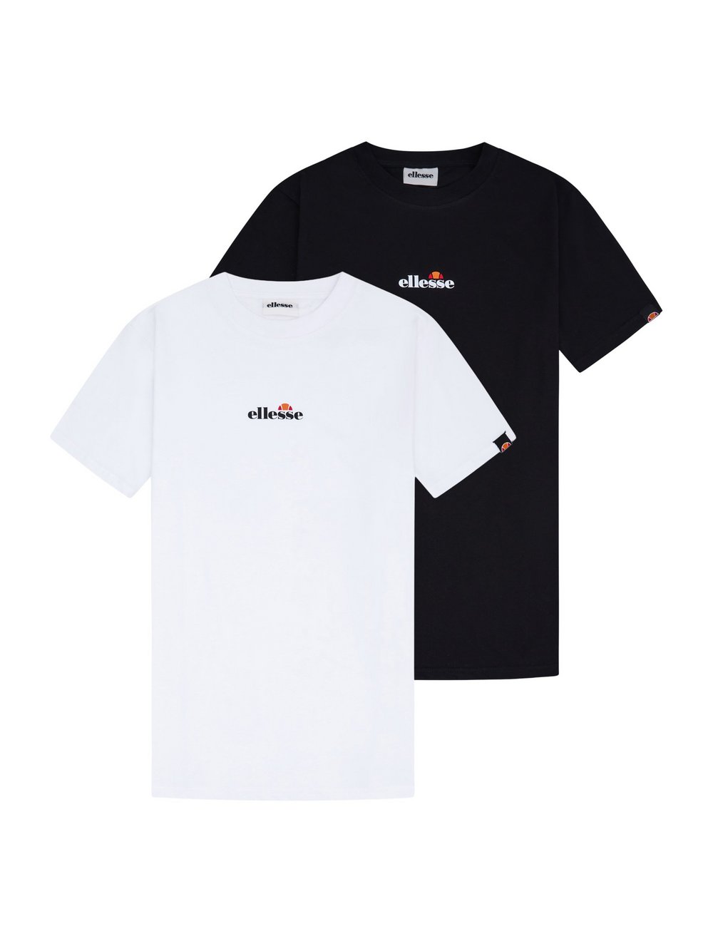 ellesse T-Shirt 2er Pack Herren Baumwolle mehrfarbig, XL