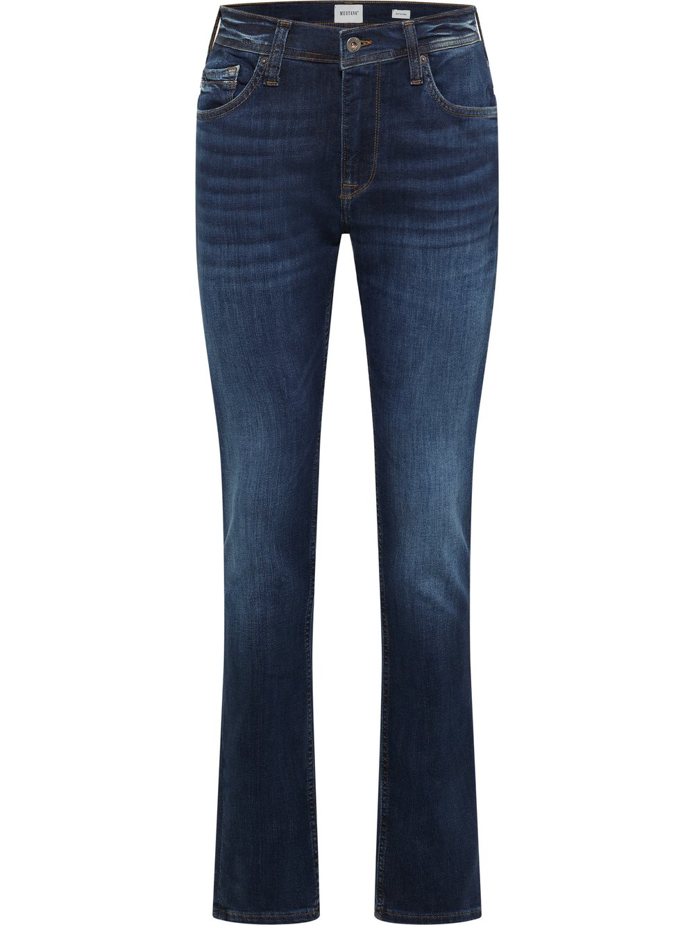 Mustang Jeans Herren Baumwolle blau, 33-32