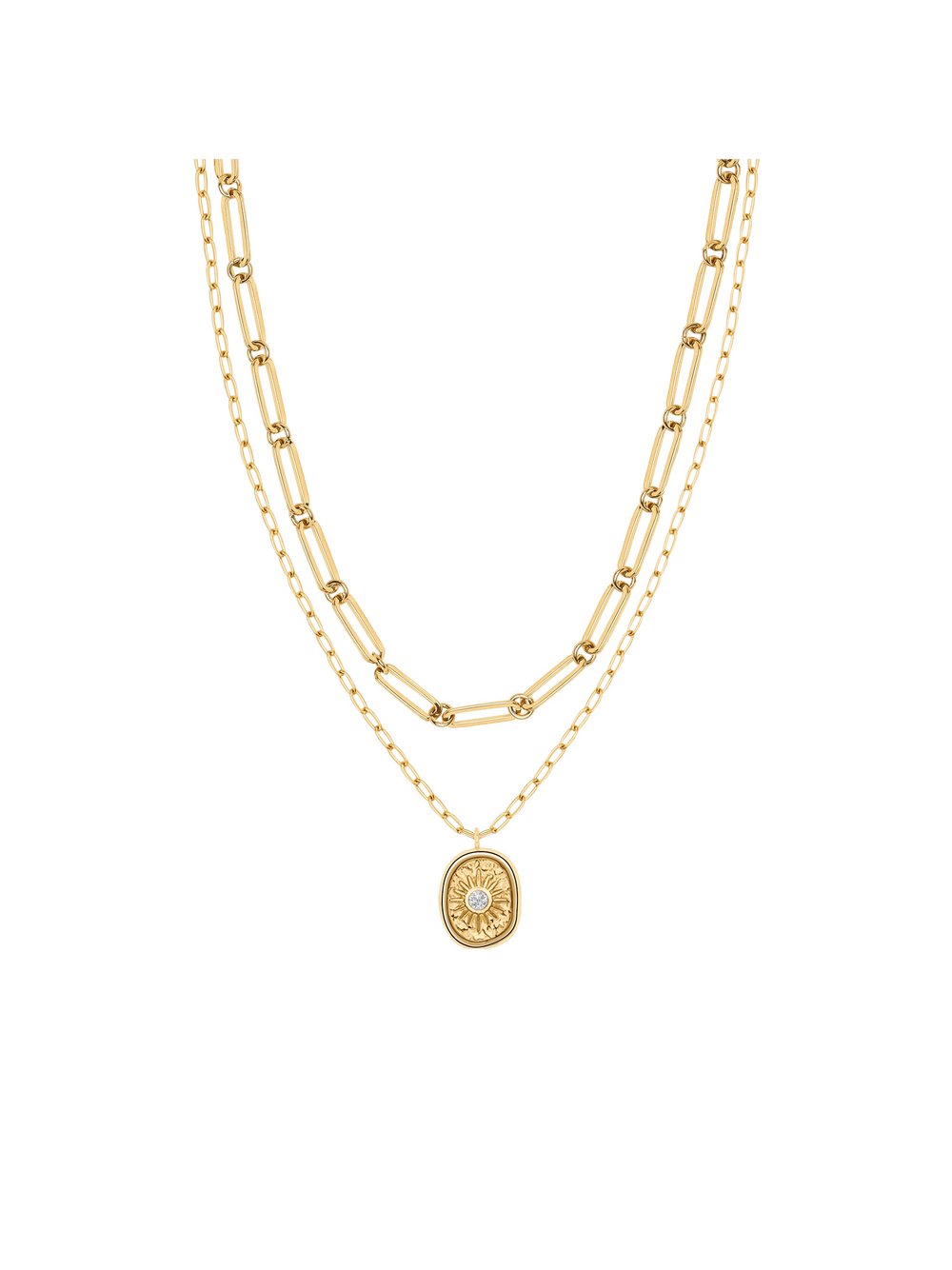 Tamaris Schmuck-Set Damen gold, ONE SIZE