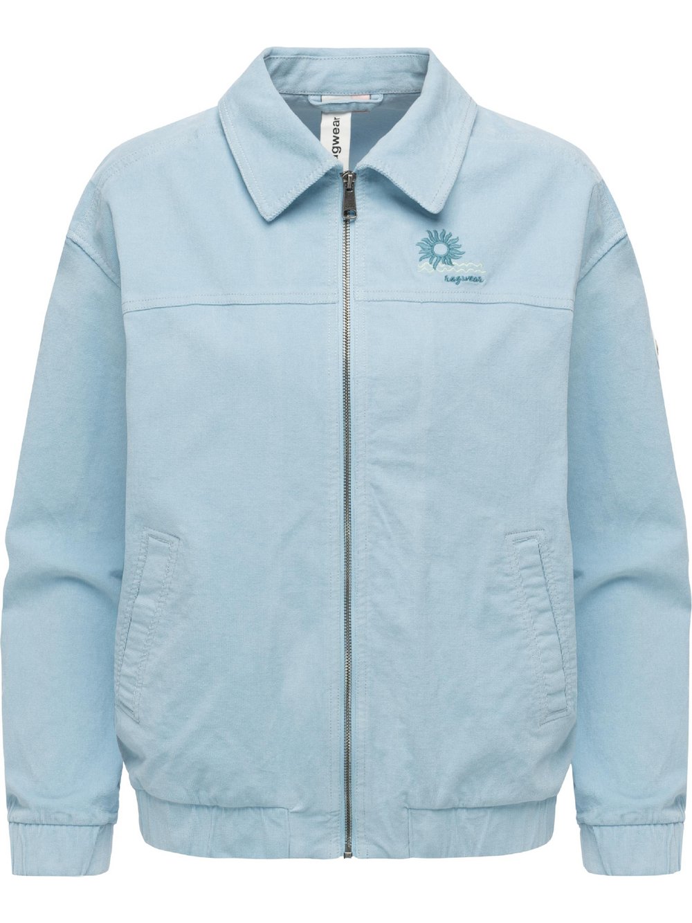 Ragwear Outdoorjacke Damen Baumwolle blau, XXL