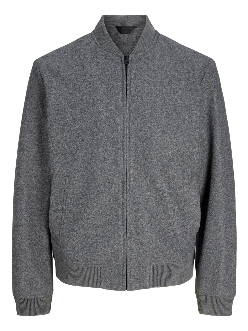 JACK & JONES Herren Bomberjacke in Dunkelgrau, Größe XL, zeitloses Design für den Alltag aus strapazierfähigem Polyester - Bild 5