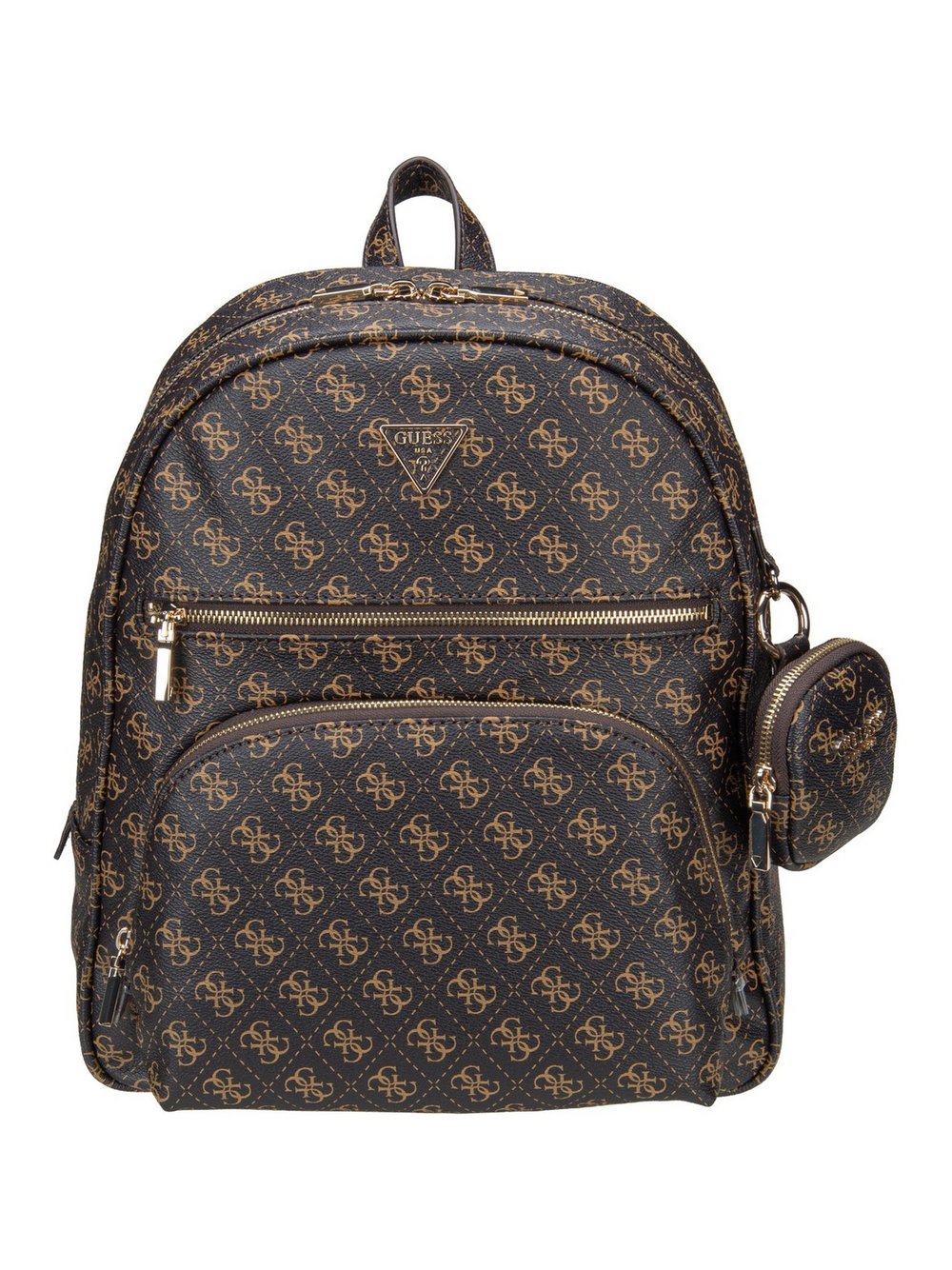 GUESS Rucksack Damen Kunstleder braun, ONE SIZE