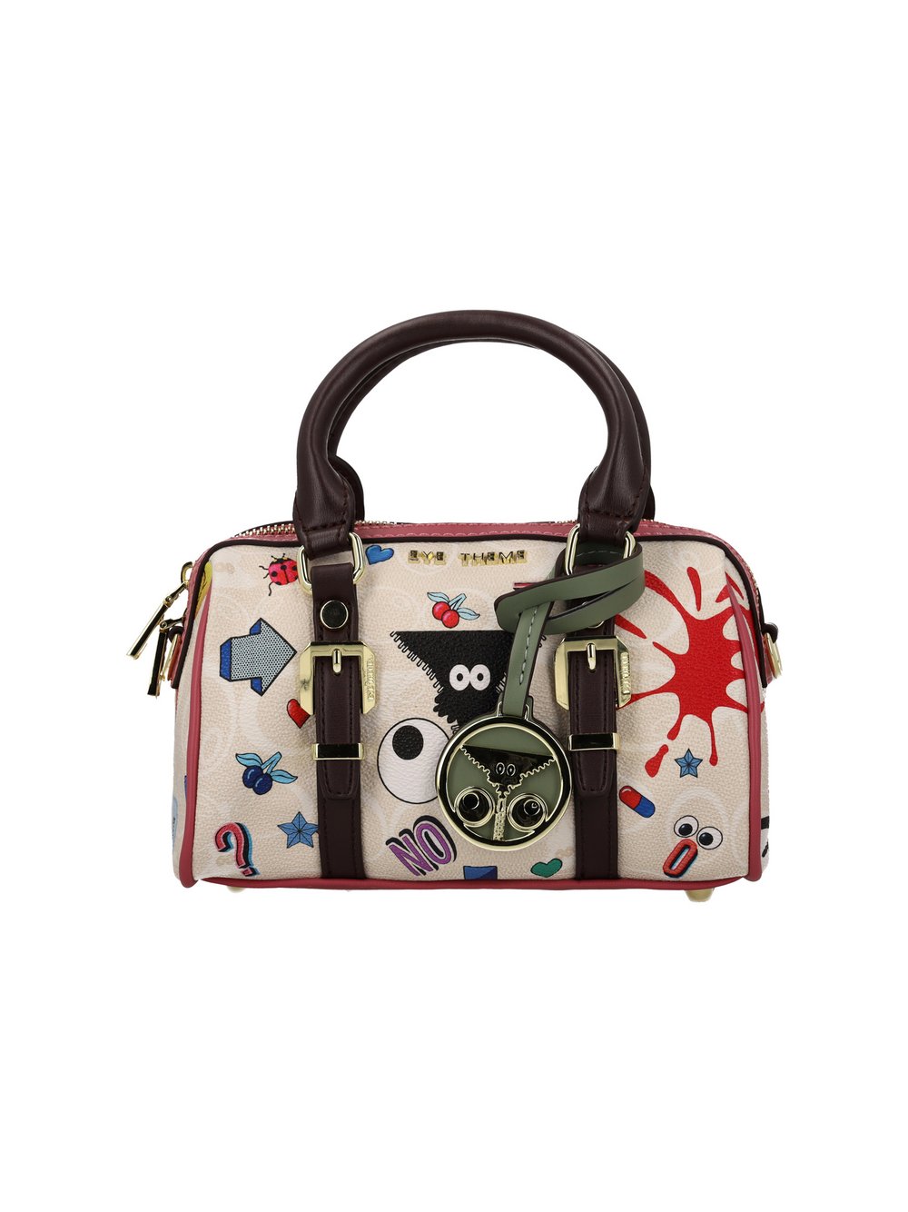 MyMo Handtasche Damen mehrfarbig bedruckt, ONE SIZE