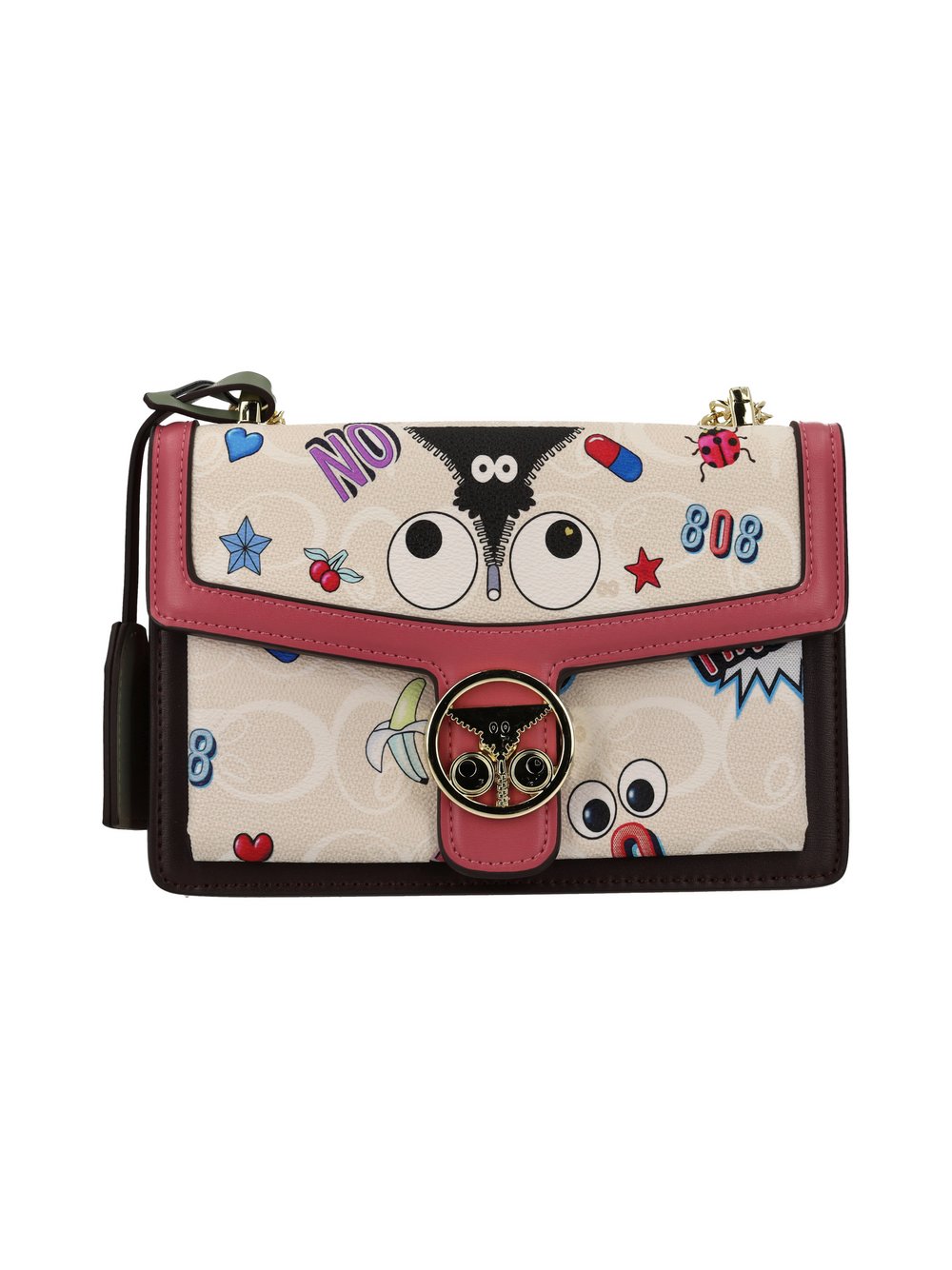 MyMo Geldbeutel Damen mehrfarbig bedruckt, ONE SIZE