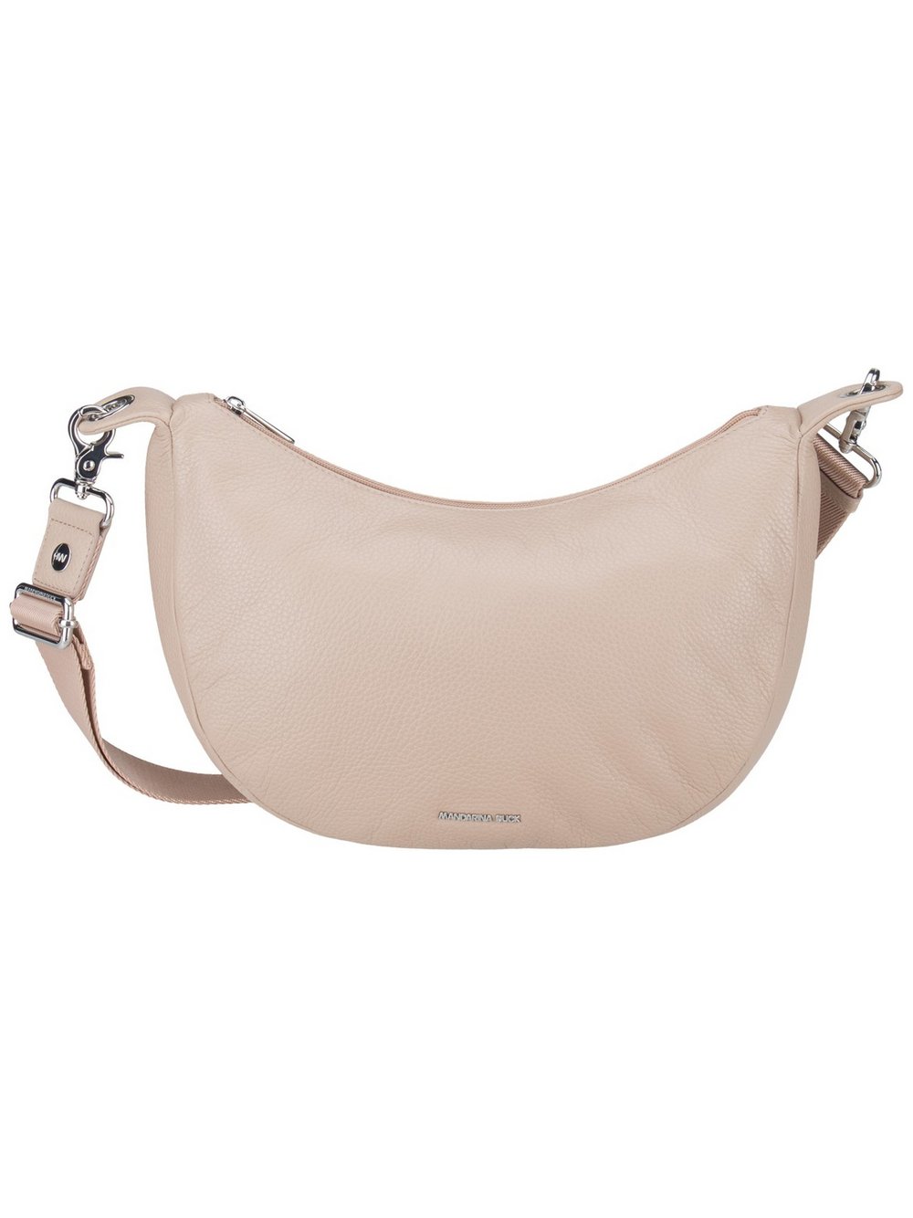 Mandarina Duck Beige Umhängetasche Aus Leder Hobo Mellow - Bild 4
