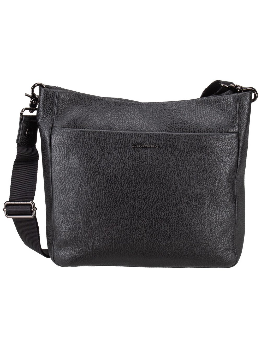 Mandarina Duck Unisex Schwarz - Mellow Leather Large Fzt04 Nero - Crossbody Bag - Bild 2