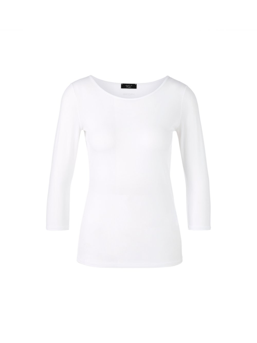 Marc Cain Shirt Damen Polyamid weiß, 46