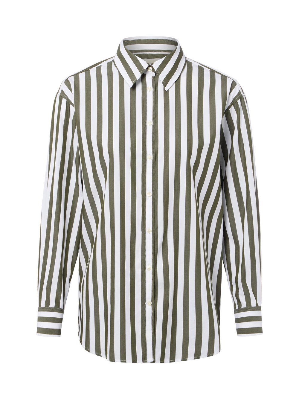 VAN GRAAF Gant Damen Oliv Hemdbluse Baumwolle (100%) Grün, Größe 40