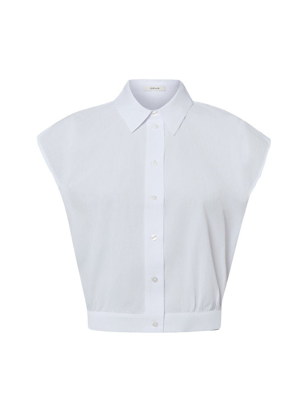 VAN GRAAF Opus Damen Weiß Bluse Baumwolle Größe 44