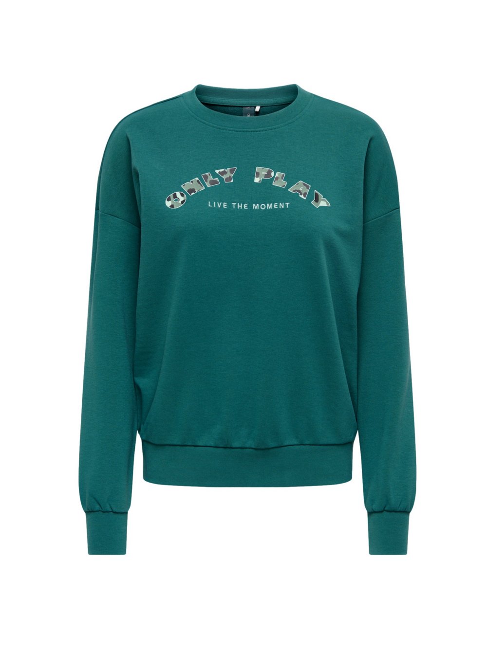 Thumbnail - Only Play Sweatshirt Damen Baumwolle grün, M