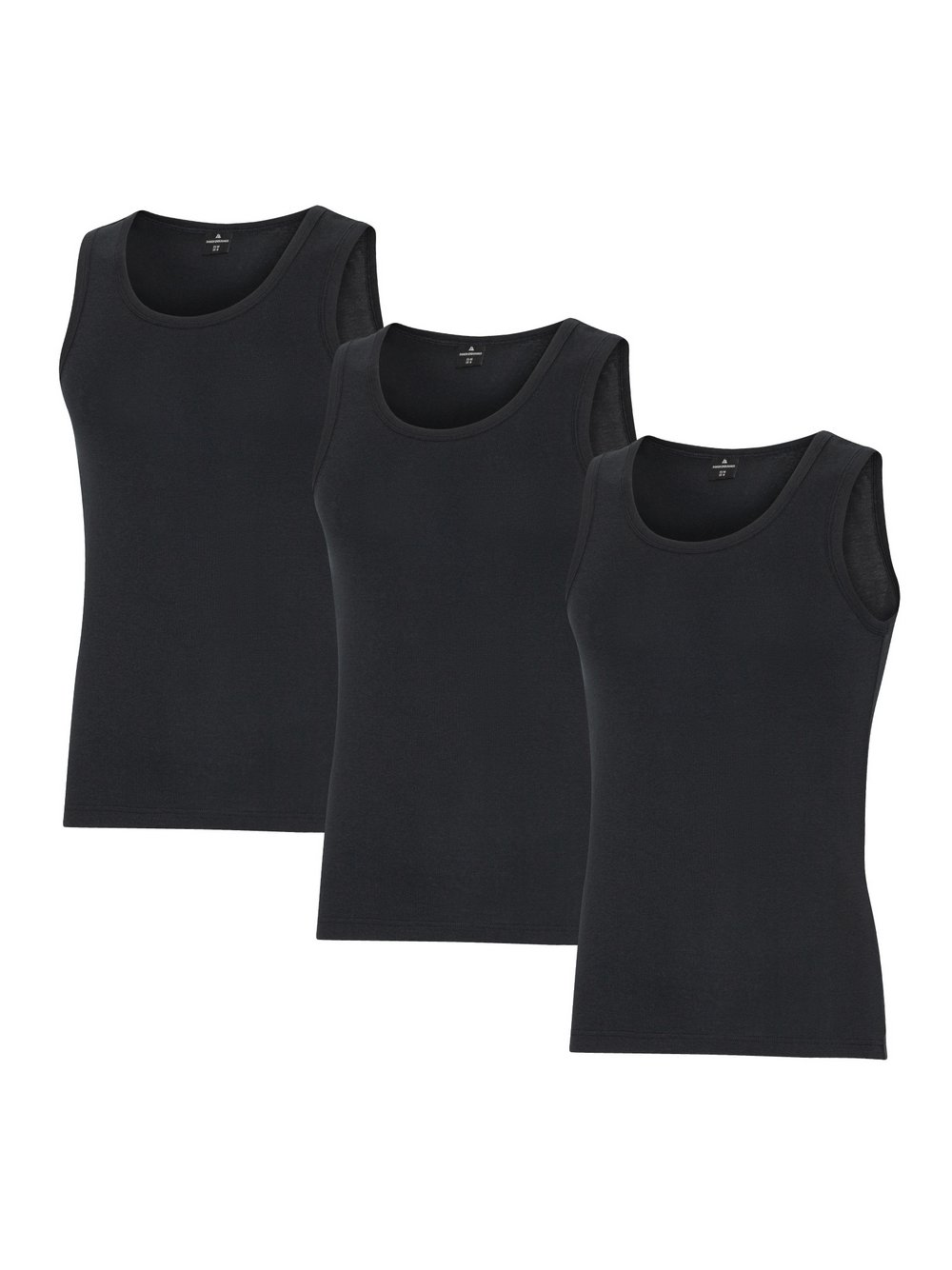 DANISH ENDURANCE Tanktop Herren Baumwolle schwarz, L