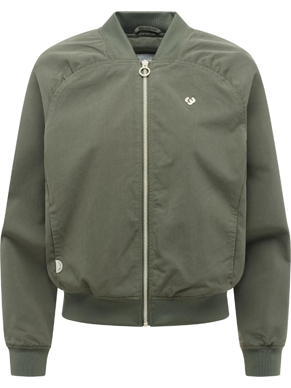 Ragwear Bomberjacke Damen Baumwolle grün, XS