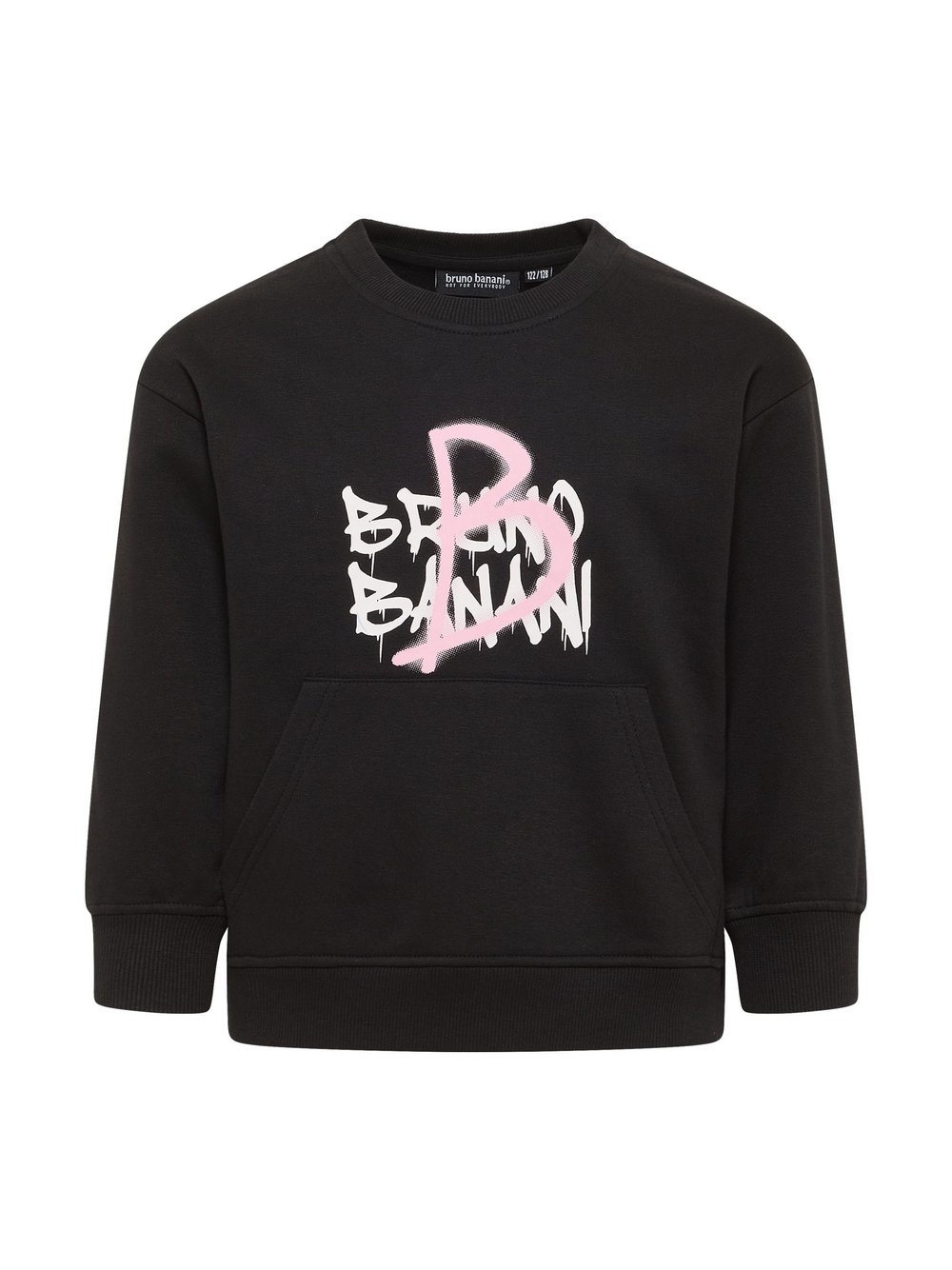 Bruno Banani Sweatshirt  Mädchen Baumwolle schwarz, 134