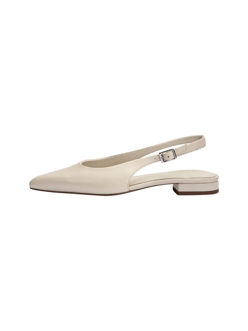 Lloyd Slingback-Ballerina Damen Leder weiß, 7