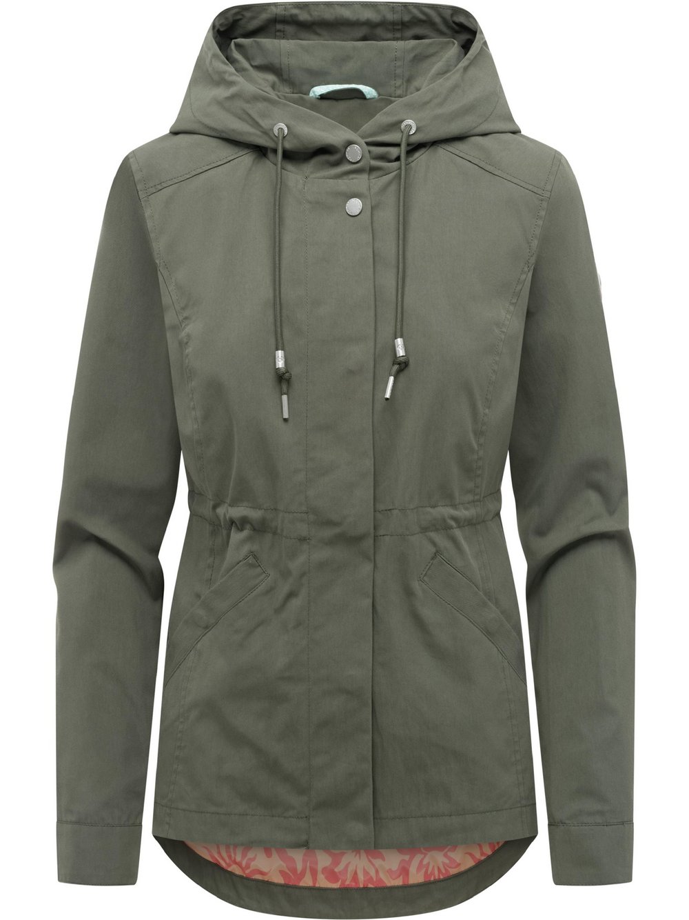 Ragwear Parka Damen Baumwolle grün, XS