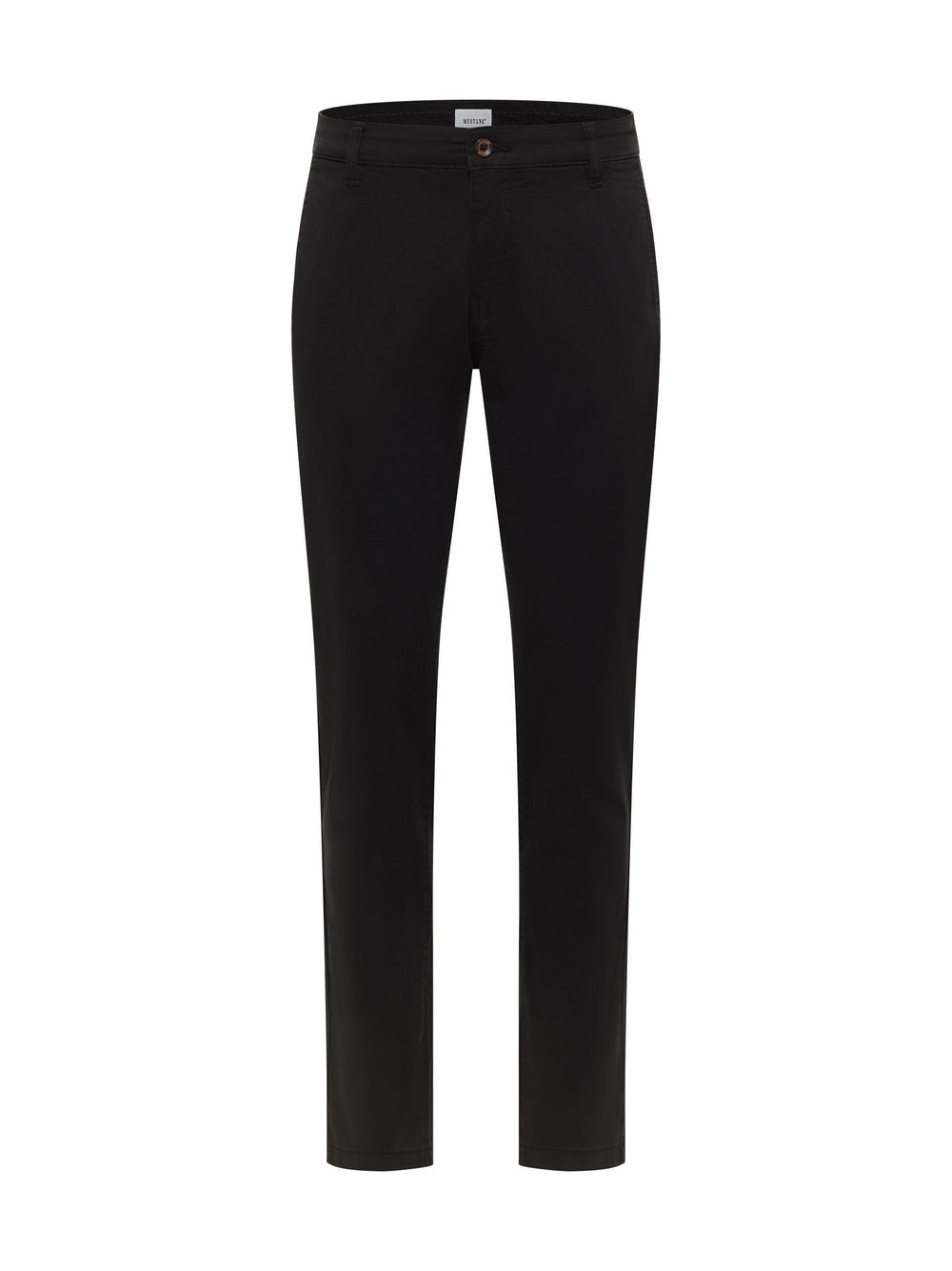 Mustang Chino Hose Herren Baumwolle schwarz, 31-32