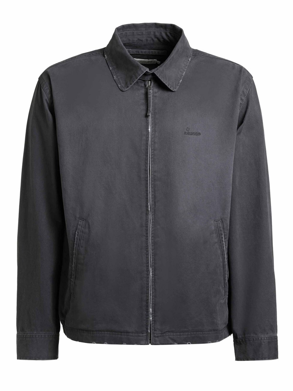 Thumbnail - Khujo Bomberjacke Herren Baumwolle grau, XL