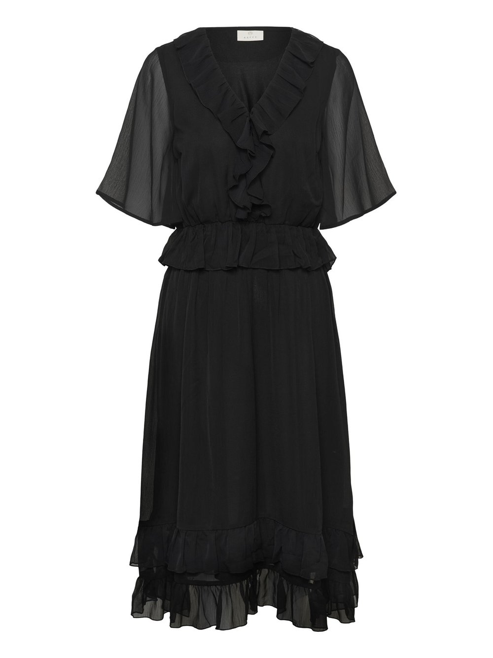 Kaffe Kleid KAdemi Damen schwarz, 36