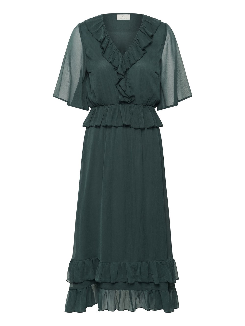 Thumbnail - Kaffe Kleid KAdemi Damen grün, 34