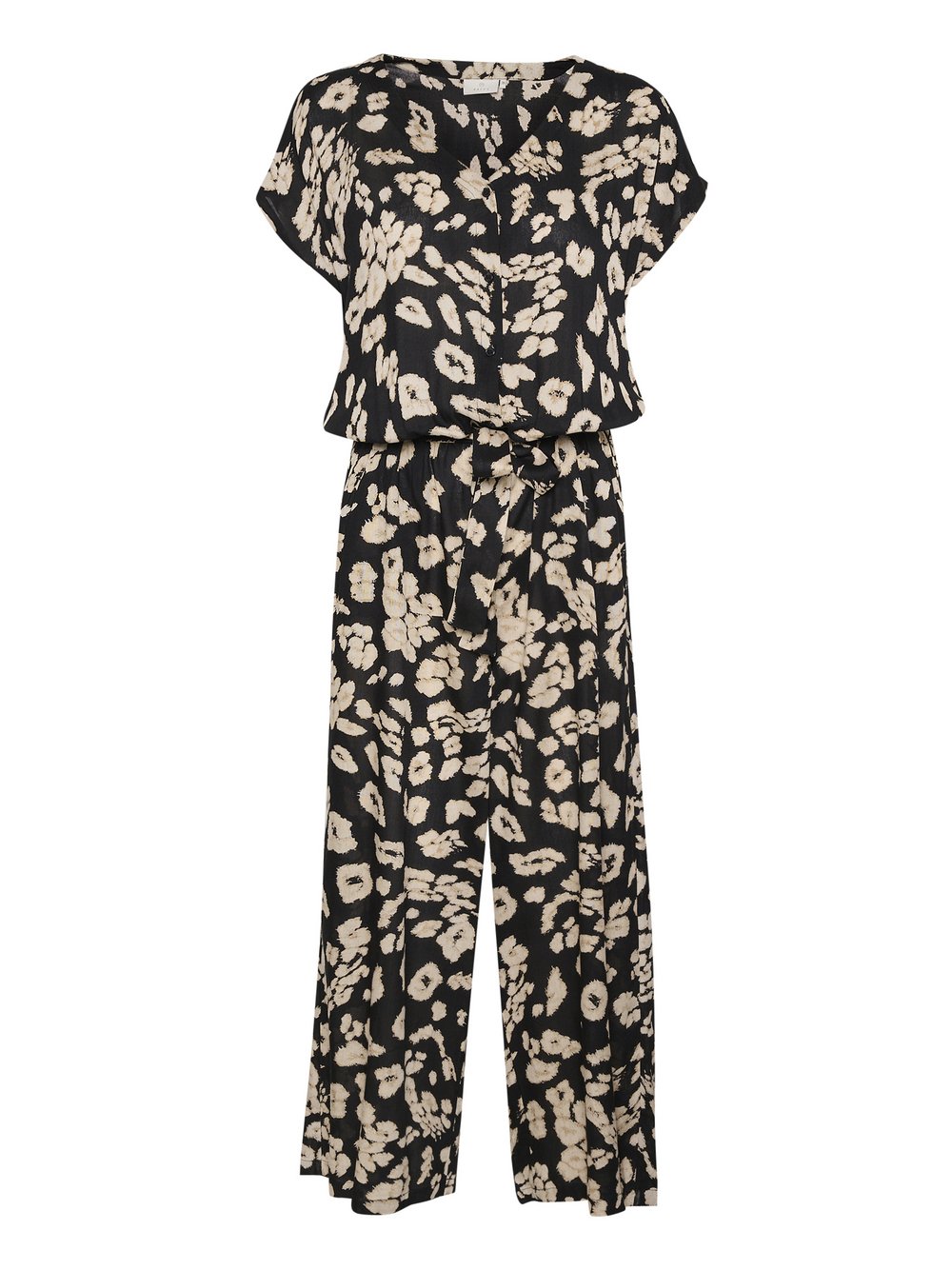 Kaffe Damen Schwarz Sand Leo Print Jumpsuit "Damen Overall Kabeathe" erhältlich in Größe von Baur - Bild 4