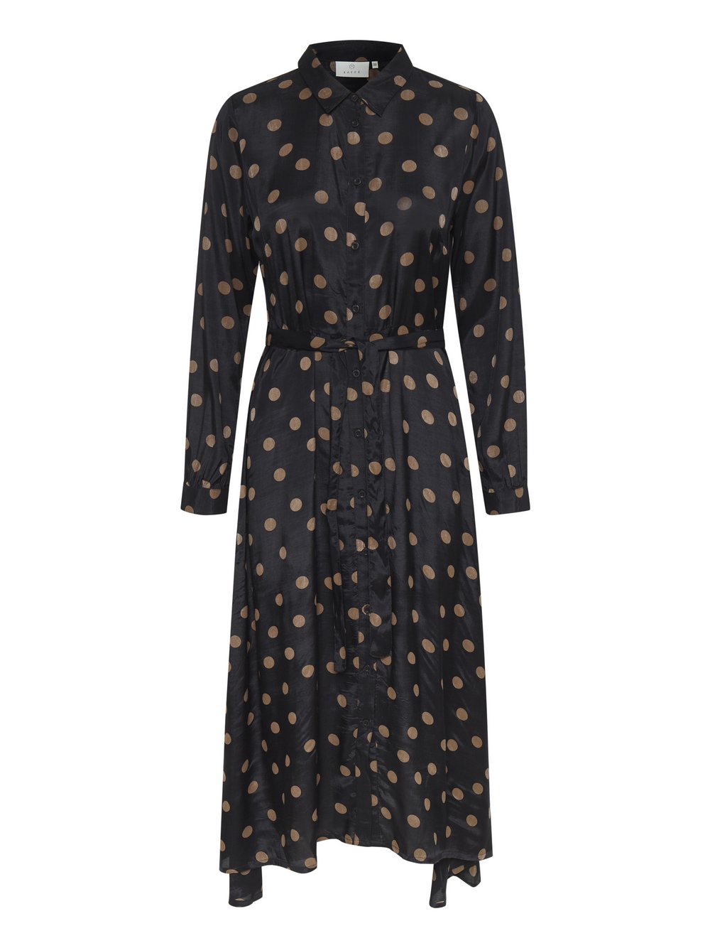 Kaffe Damen Schwarz Kleid Oline - Bild 4