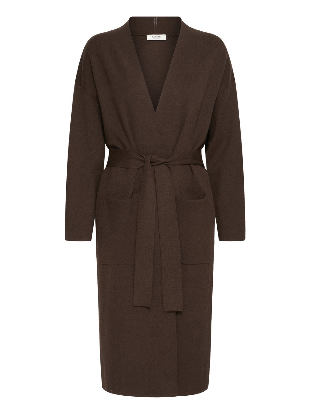 Thumbnail - B.Young Strickjacke BYMIRAN Damen Viskose braun, XL