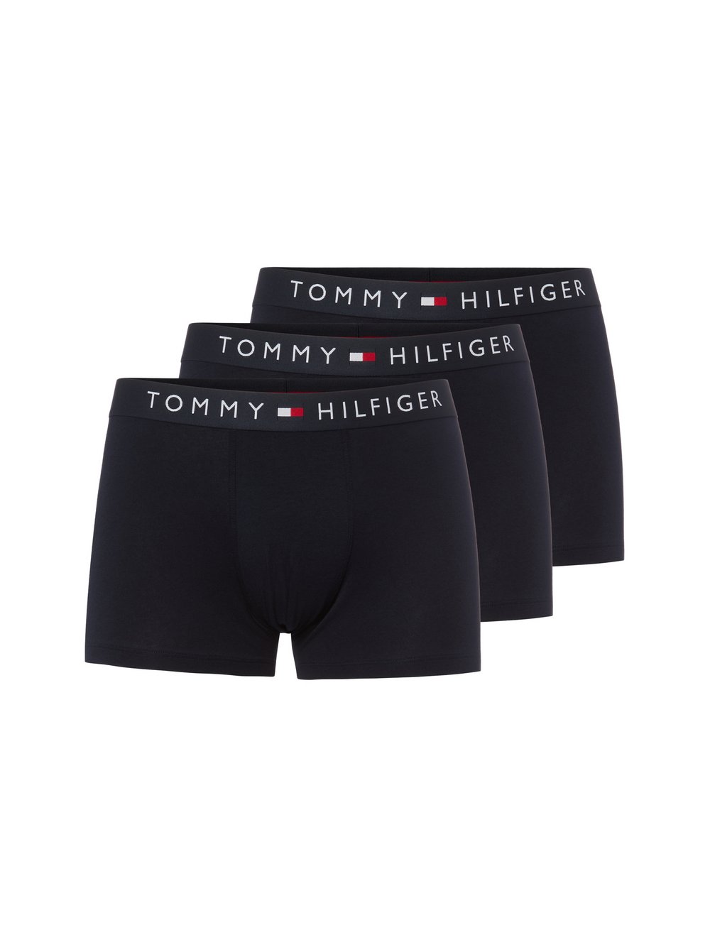 Tommy Hilfiger Underwear Herren Braun/Hellblau Trunk "3P Trunk", Gr. M (50), 3 Stk., Blau (3X Desert Sky), Jersey, Obermaterial: 95% Baumwolle, 5% Elasthan, Kör... - Bild 3