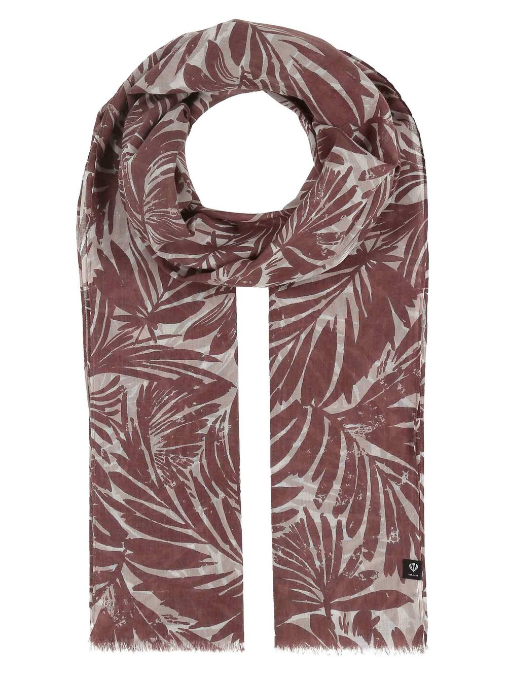 Fraas Schal Damen taupe, ONE SIZE