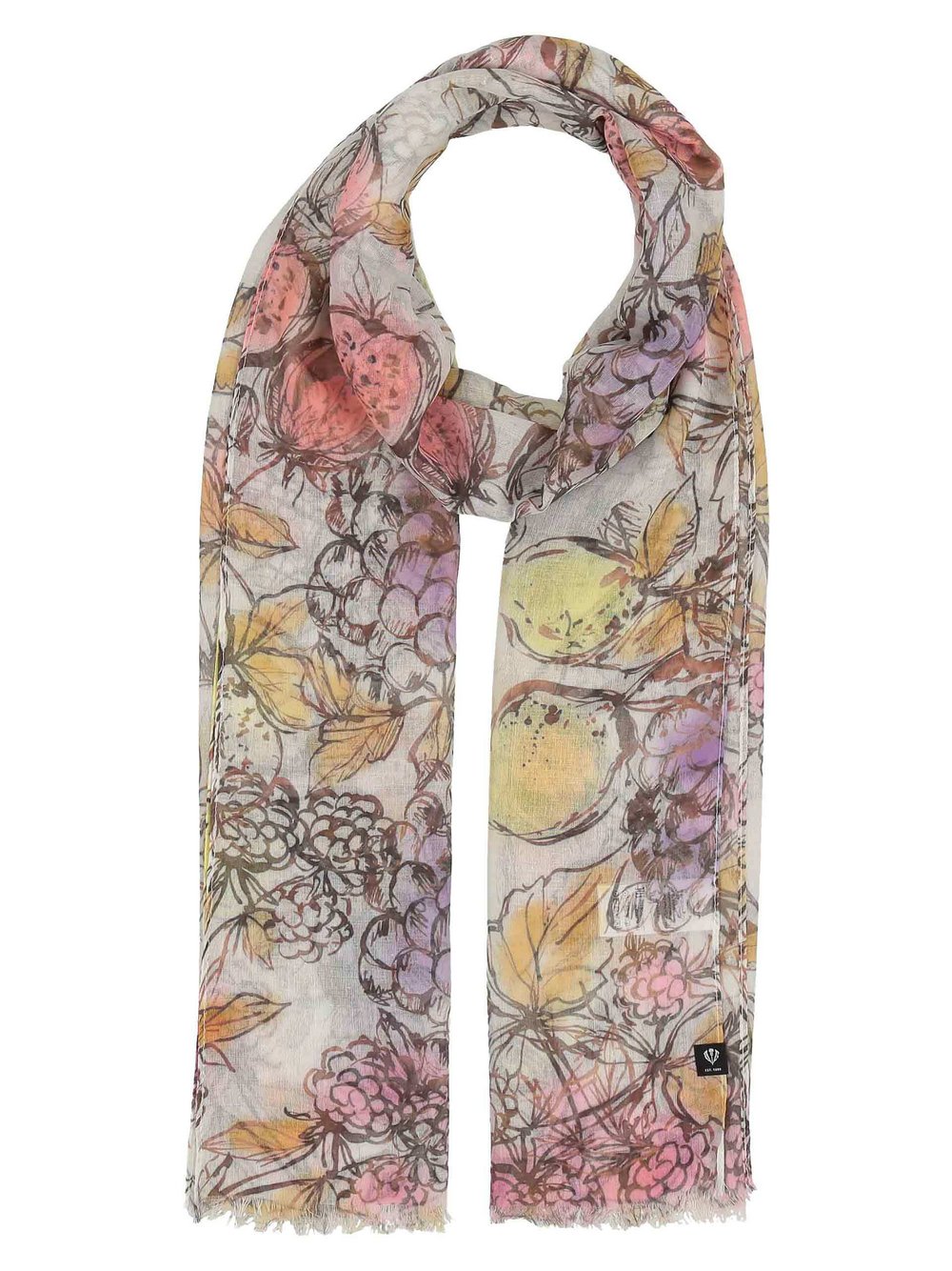 Fraas Schal Damen purple, ONE SIZE