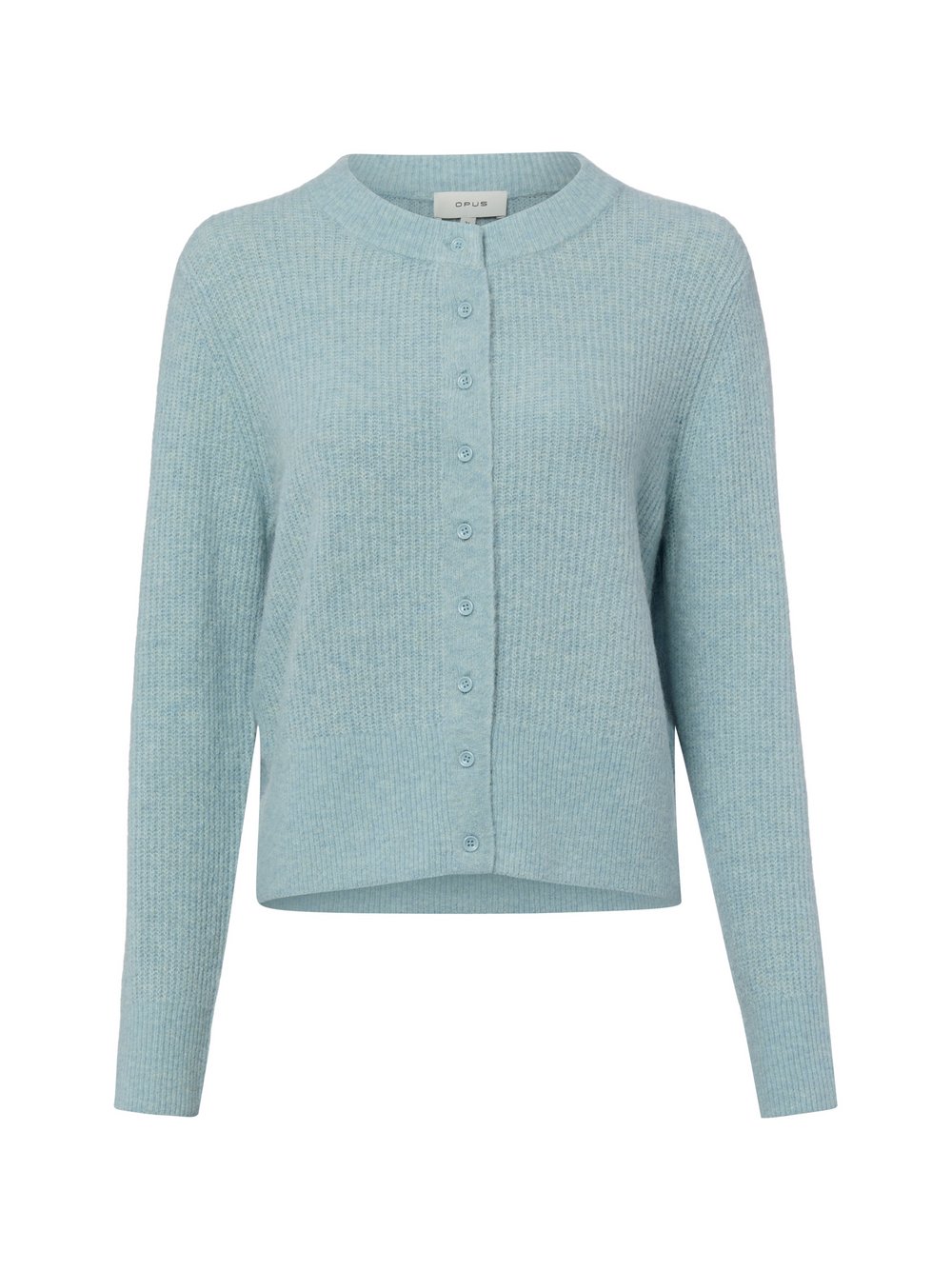 VAN GRAAF Opus Damen Hellblau Strickjacke Mit Alpaka-Anteil Polyamid Blau, Größe 40
