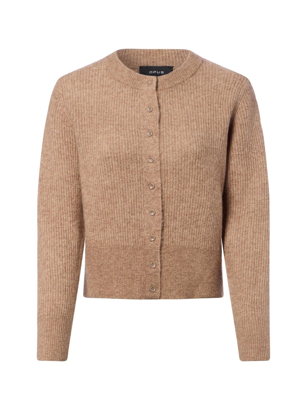 VAN GRAAF Opus Damen Braun Strickjacke Mit Alpaka-Anteil Größe 42