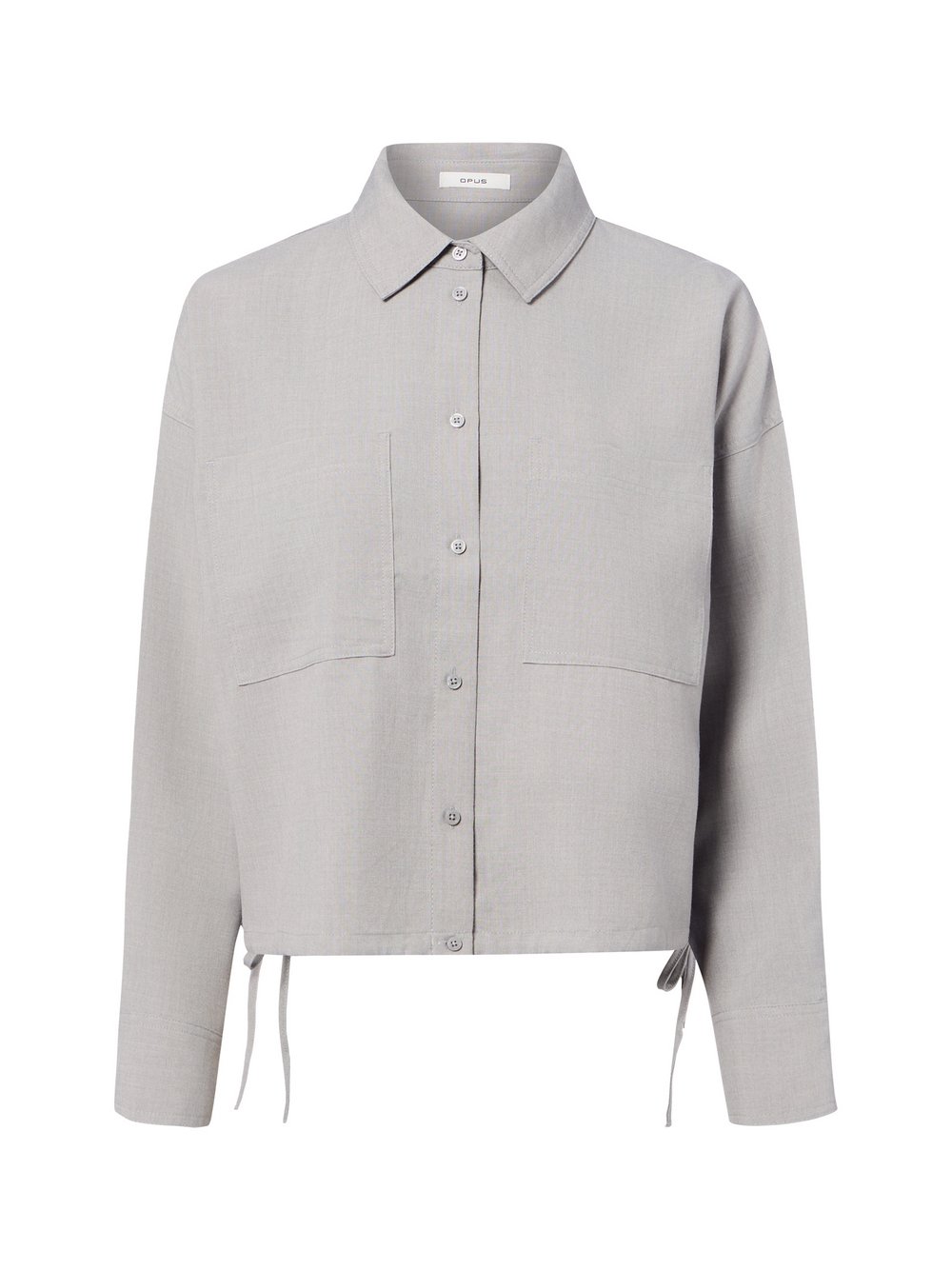 VAN GRAAF Opus Damen Grau Hemdbluse Größe 40