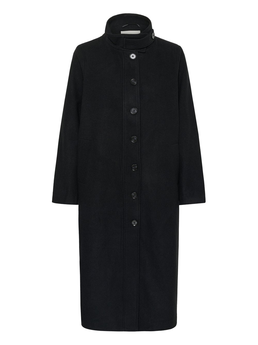 Kaffe Damen Schwarz Wintermantel "Damen Jacke Kafanny", Gr. 42, ( Deep), Obermaterial: 75% Polyester Pes. 25% Wolle Mw., Mäntel Wintermantel - Bild 6