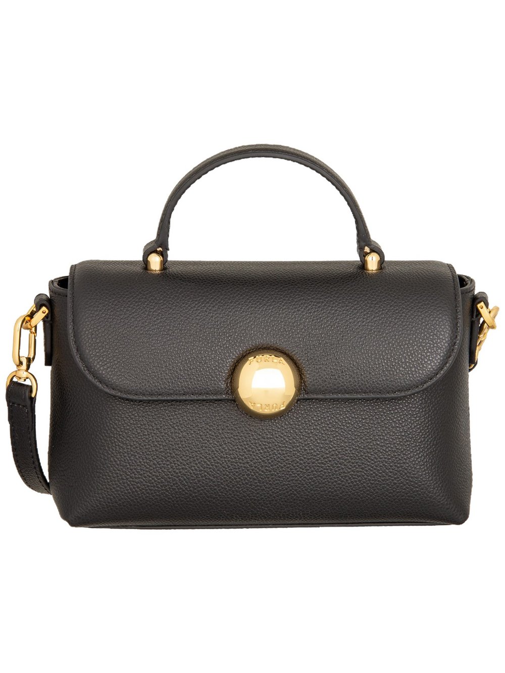 VAN GRAAF Furla Damen Schwarz Handtasche Leder One Size