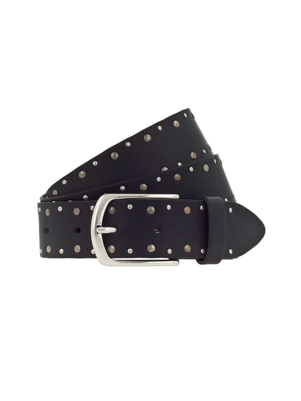Mustang Gürtel Damen schwarz, 80