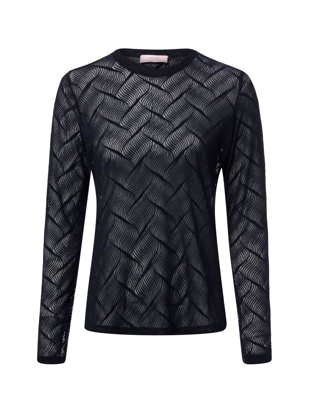 Studio Anneloes Reagan Lace Top, Dark Blue - Bild 2
