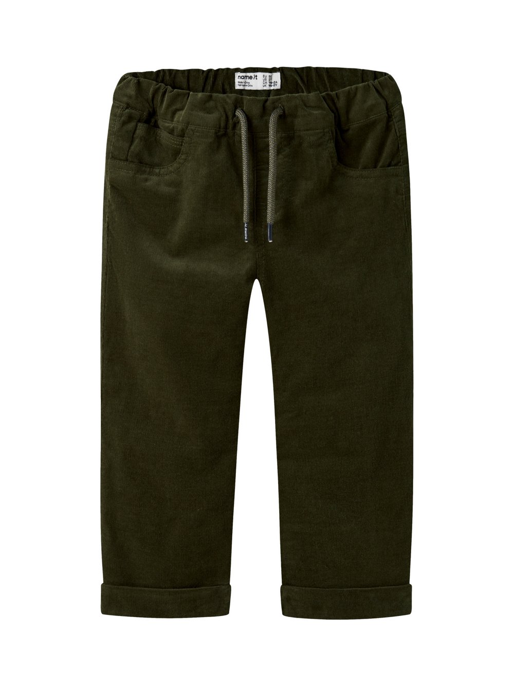 Name It Herren Cordhose Oliv Kleinkind Größe 92 - Bild 4