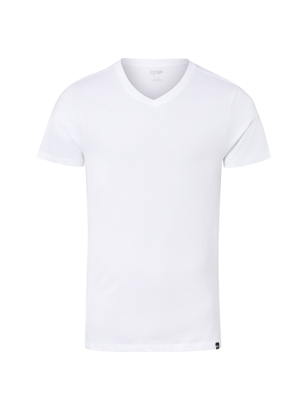 PUMA 2er Pack Herren Shirts V-Neck T-Shirts Pure Cotton Regular Fit - Bild 5