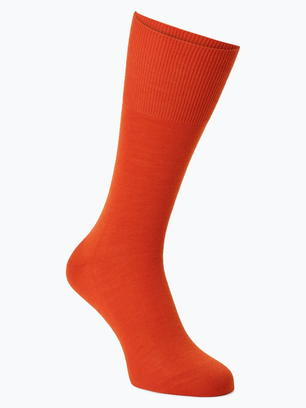 FALKE Socken mit Merino-Anteil Herren Wolle rot, 45-46