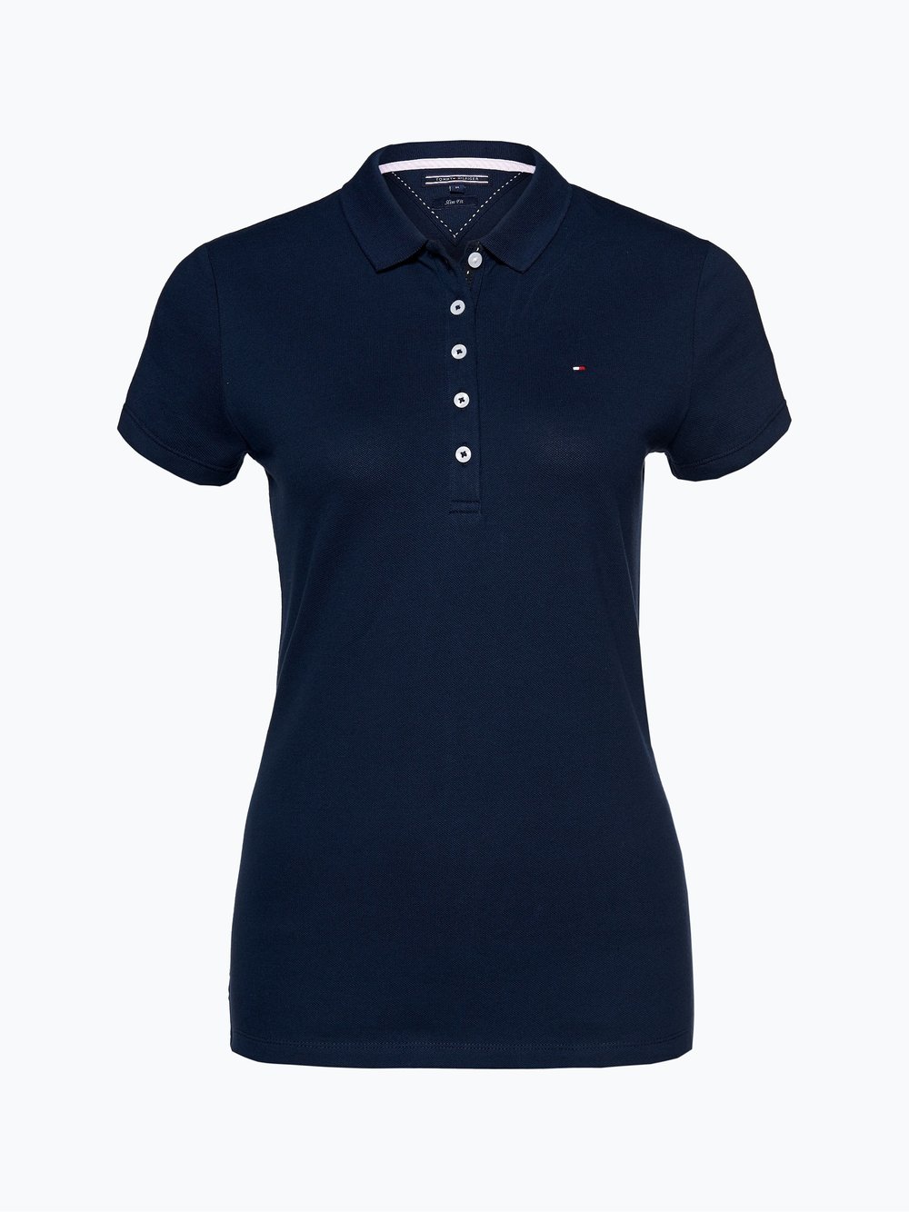 Tommy Hilfiger - Damska koszulka polo – New Chiara, niebieski
