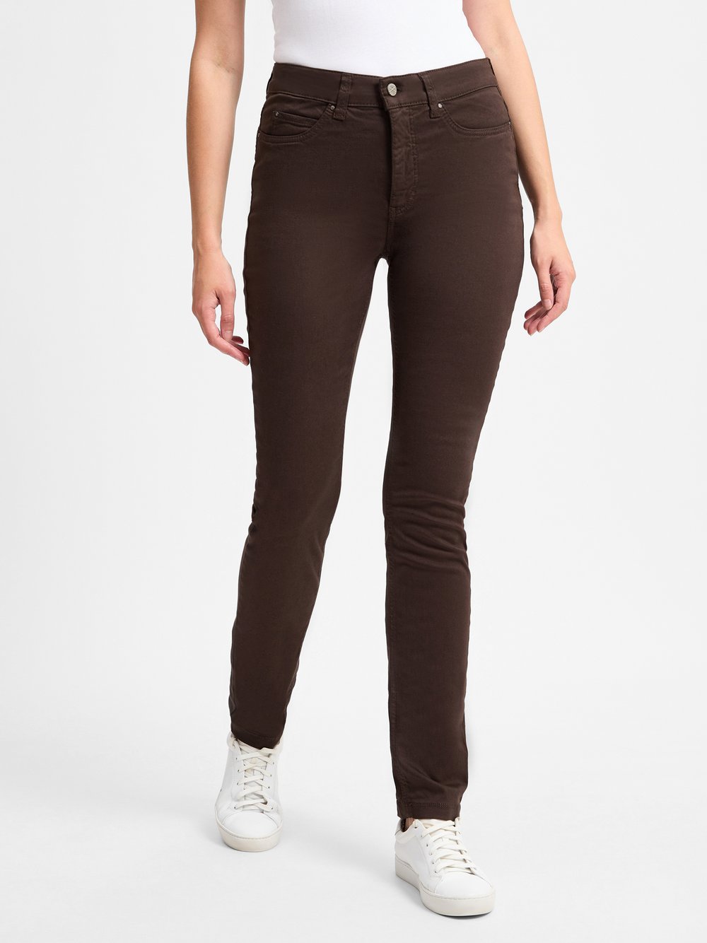 MAC Jeans Damen Baumwolle braun, 38-30