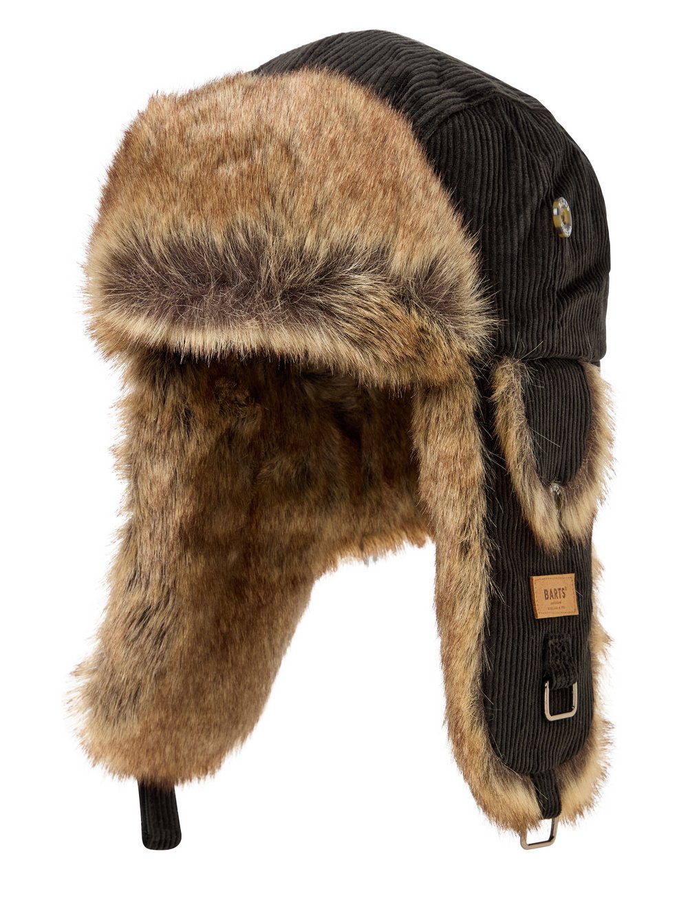 Thumbnail - Barts Mütze Herren Cord braun, ONE SIZE