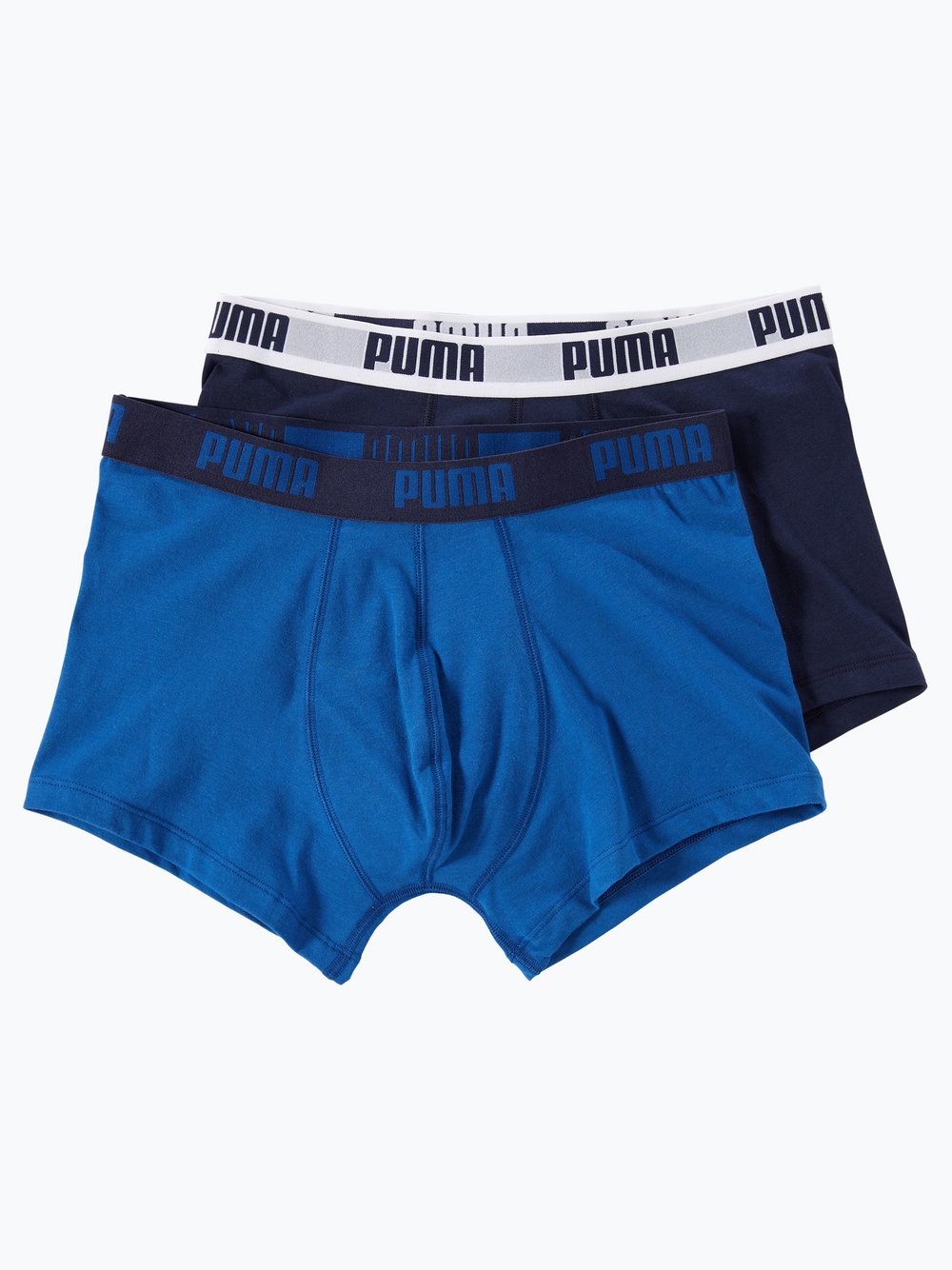 Puma - Obcisłe bokserki męskie pakowane po 2 szt., niebieski