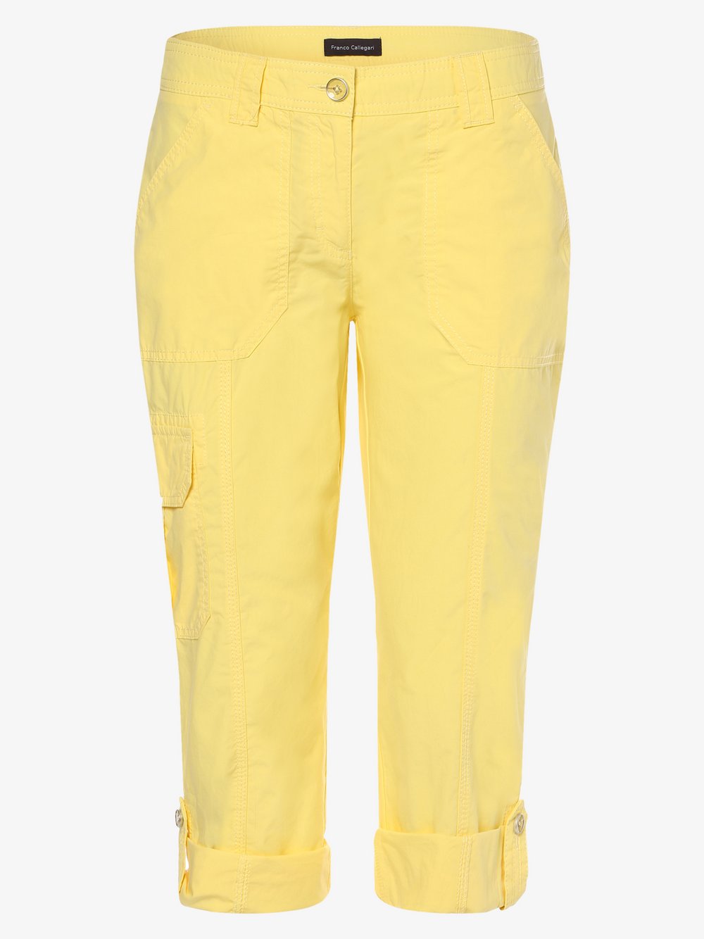 Franco Callegari - Spodnie damskie, żółty